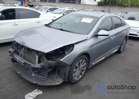 2016 Hyundai Sonata Sport from USA, damaged, VIN 5NPE34AF7GH381334
